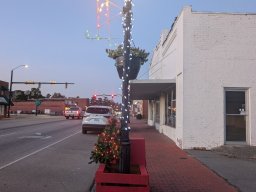 Christmas Light Poles